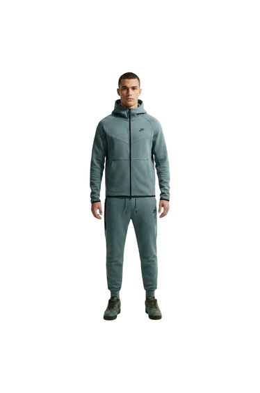 Nike Mens Tech Chevron Full Zip Hoodie - Slate