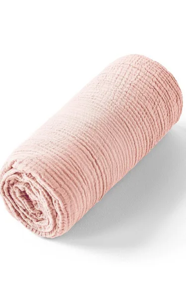 Yafa Organic Cotton Muslin Fitted Sheet