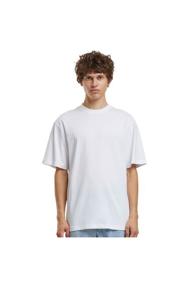 Build Your Brand Mens Cotton T-Shirt - White