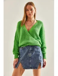 Women's Tie Detailed Knitwear Cardigan - 1