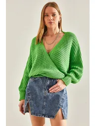 Women's Tie Detailed Knitwear Cardigan - 6