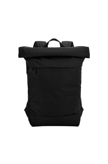 Bagbase Simplicity Roll Top 15L Backpack - Black