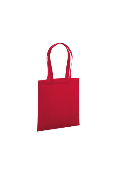 Westford Mill Premium Organic Cotton Tote Bag - Classic Red