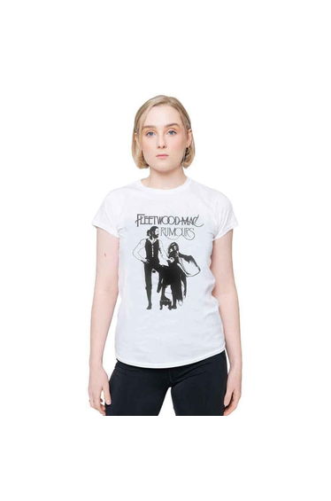 Fleetwood Mac Womens/Ladies Rumours T-Shirt - White