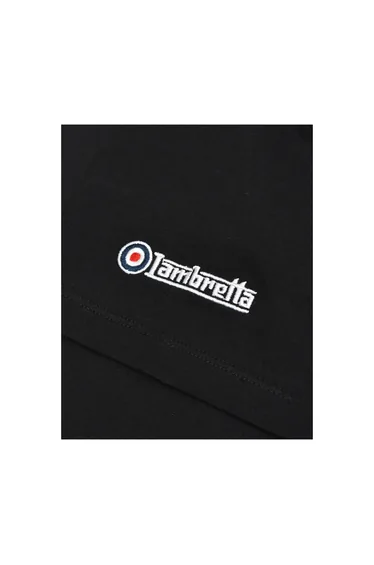 تيشيرت قطن لامبريتا أسود