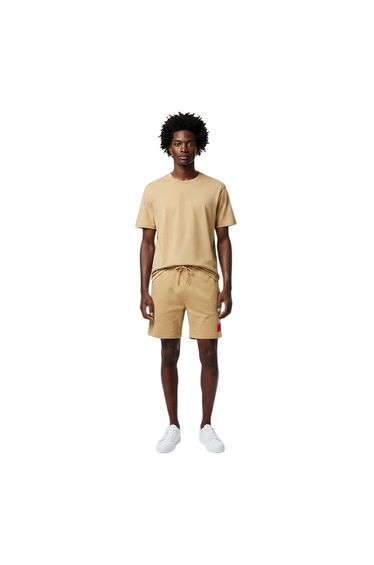 Hugo Mens Fleece Sweat Shorts - Sand