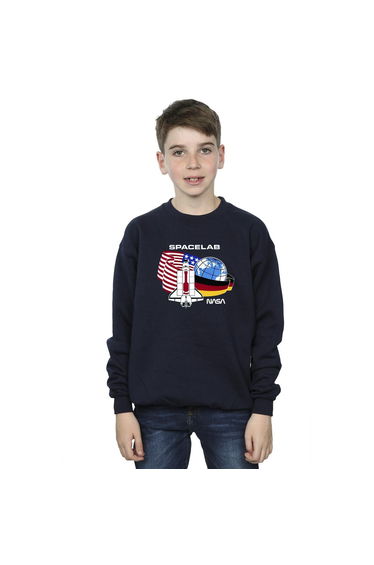 NASA Boys Space Lab Sweatshirt - Navy Blue