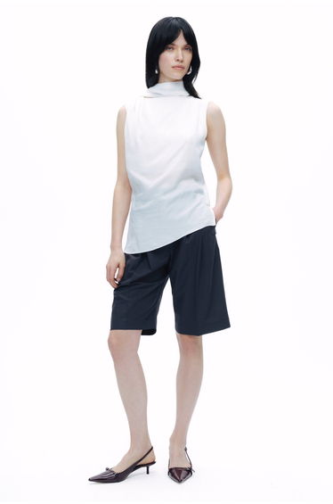 Scarf-Designed Blouse