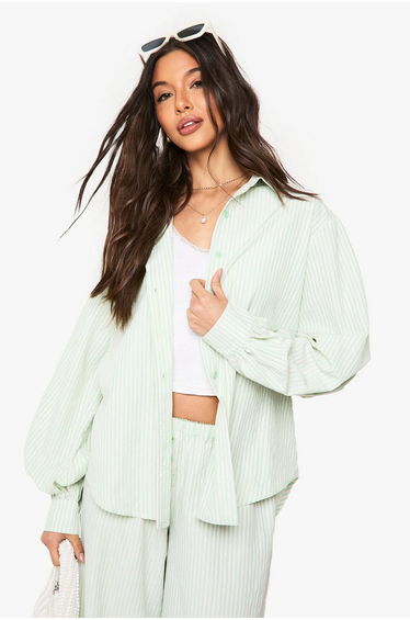 Stripe Relaxed Fit Shirt