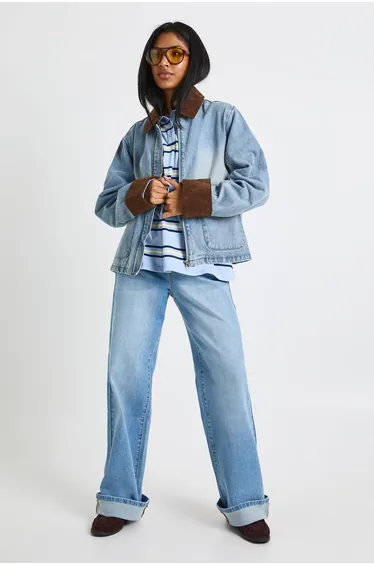 Denim Barn Jacket - mid wash