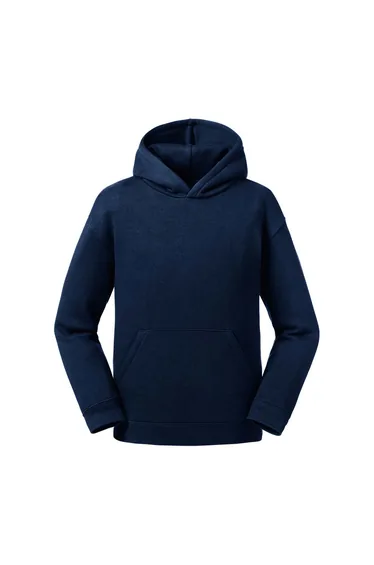 Russell Kids/Childrens Authentic Hooded Sweatshirt - French Navy