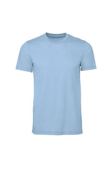 Gildan Mens Midweight Soft Touch T-Shirt - Light Blue