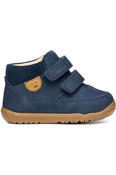 Kids Macchia First Steps Touch 'n' Close Leather Trainers