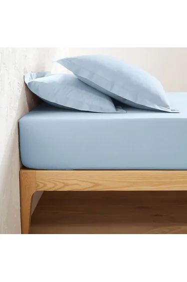 شرشف سرير قطن بحواف مطاطية