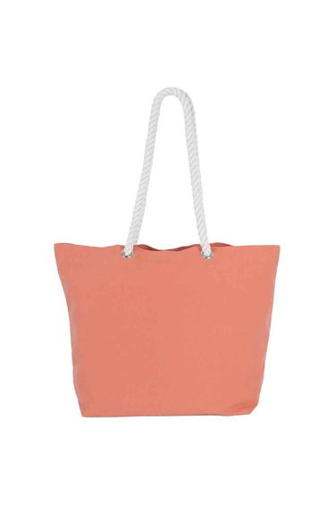 Kimood Washed Cotton Tote Bag - Tawny Orange