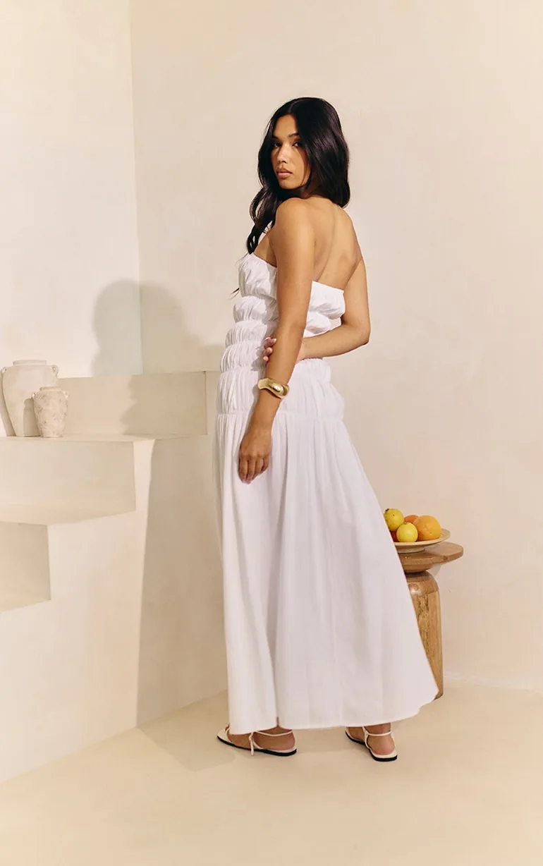 cut off maxi dress Asymmetric Cut-Out Maxi Dress Black / XL
