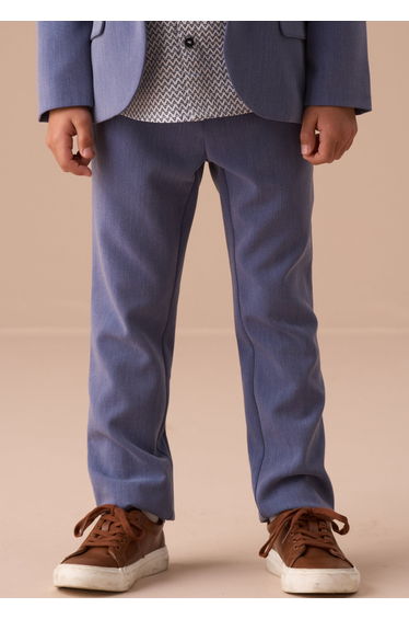 Lorenzo Blue Smart Trouser