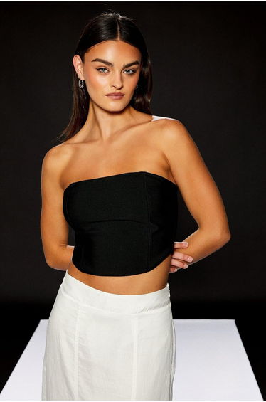 Runway Knitted Bandeau Top