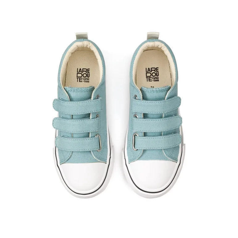 Kids Canvas Trainers with Touch 'n' Close Fastening - 2