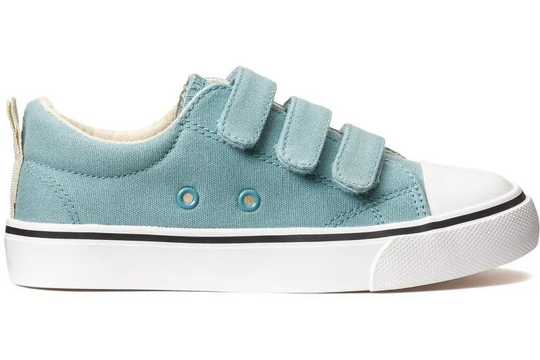 Kids Canvas Trainers with Touch 'n' Close Fastening