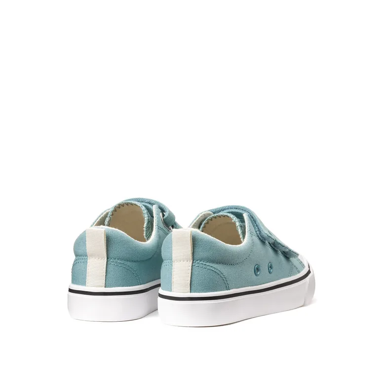 Kids Canvas Trainers with Touch 'n' Close Fastening - 3