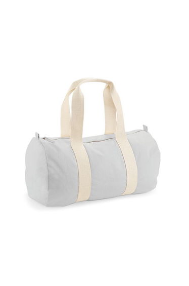 Westford Mill EarthAware Organic Duffle Bag - Light Grey