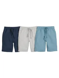 Pack of 3 Shorts in Cotton - 1