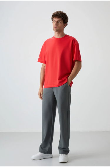 TOMMY Oversized Printed Crew Neck T-Shirt