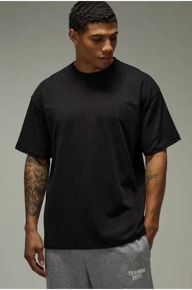 Active Built Stronger Oversized T-Shirt - black