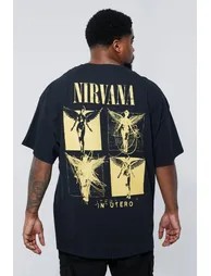 Plus Nirvana License T-shirt - black