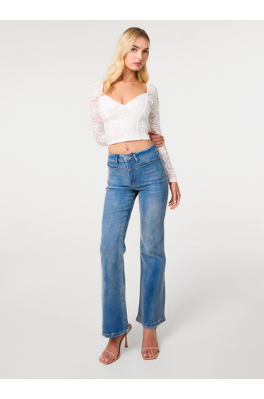 Long Sleeve Lace Top