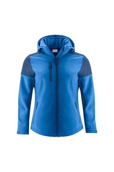 Printer Womens/Ladies Prime Soft Shell Jacket - Cobalt/Navy