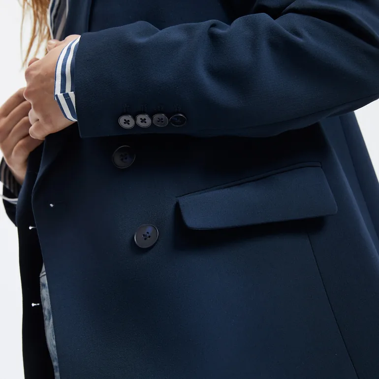 Recycled Straight Fit Blazer - 4