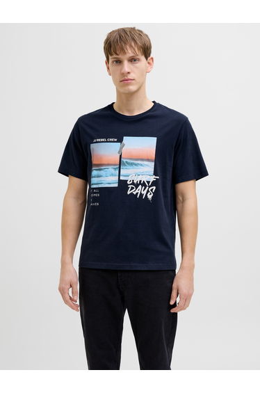 Graphic Print Crew Neck Regular Fit T-Shirt