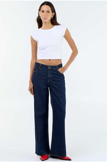 Wide-leg jeans - 30L BLUE