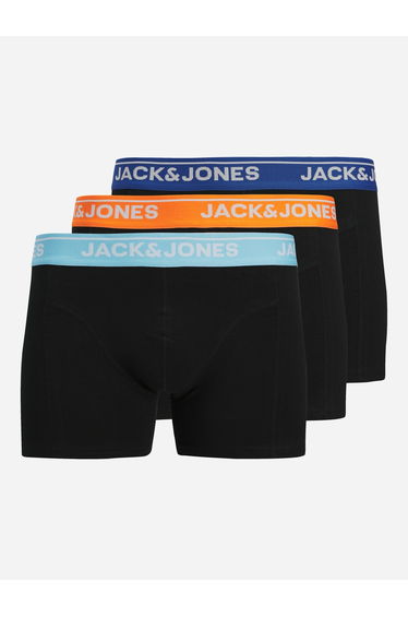 Pack of 3 - Printed Waistband Trunks