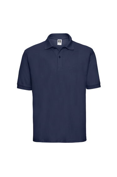 Russell Mens Polycotton Pique Polo Shirt - French Navy