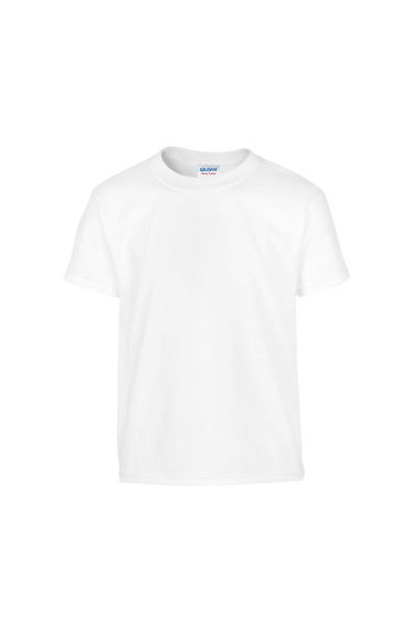 Gildan Childrens/Kids Cotton Heavy T-Shirt - White