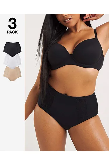 MAGISCULPT 3 Pk Midi Firm Control Briefs