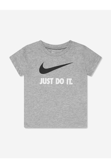 Baby Boys JDI Swoosh T-Shirt in Grey