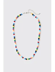 Multi Beaded Necklace - multi