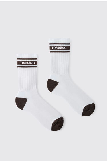 Training Dept Crew Sock - brown
