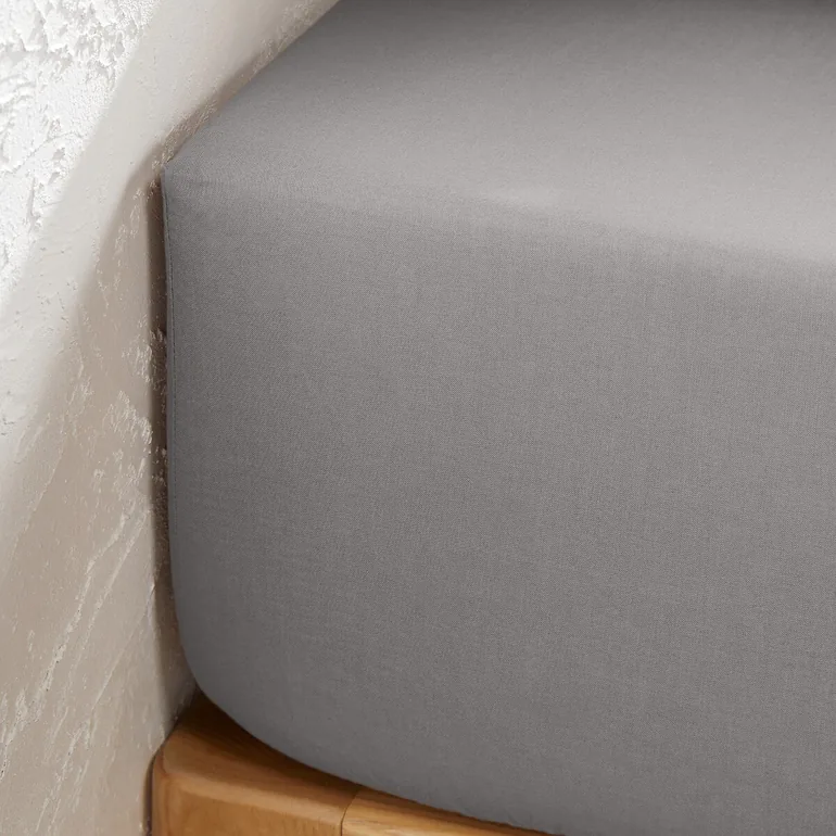 شرشف سرير بولي قطن بحواف مطاطية - 3