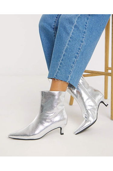 Micro Heel Ankle Boot Extra Wide