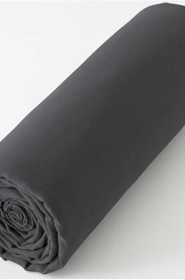 شرشف سرير كتان مغسول بحواف مطاطية