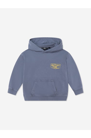 REPRESENT Kids Mini Nothing Faster Hoodie in Blue
