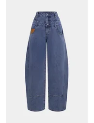 Denim Seamdetail High Waist Jeans