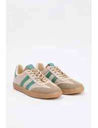 Beige Charm Detailed Women's Sneaker - 1