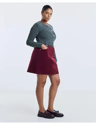 Cord Mini Skirt - 3