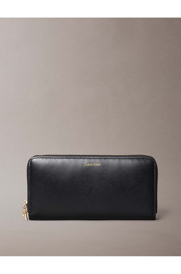 CK Large Zip Around Black